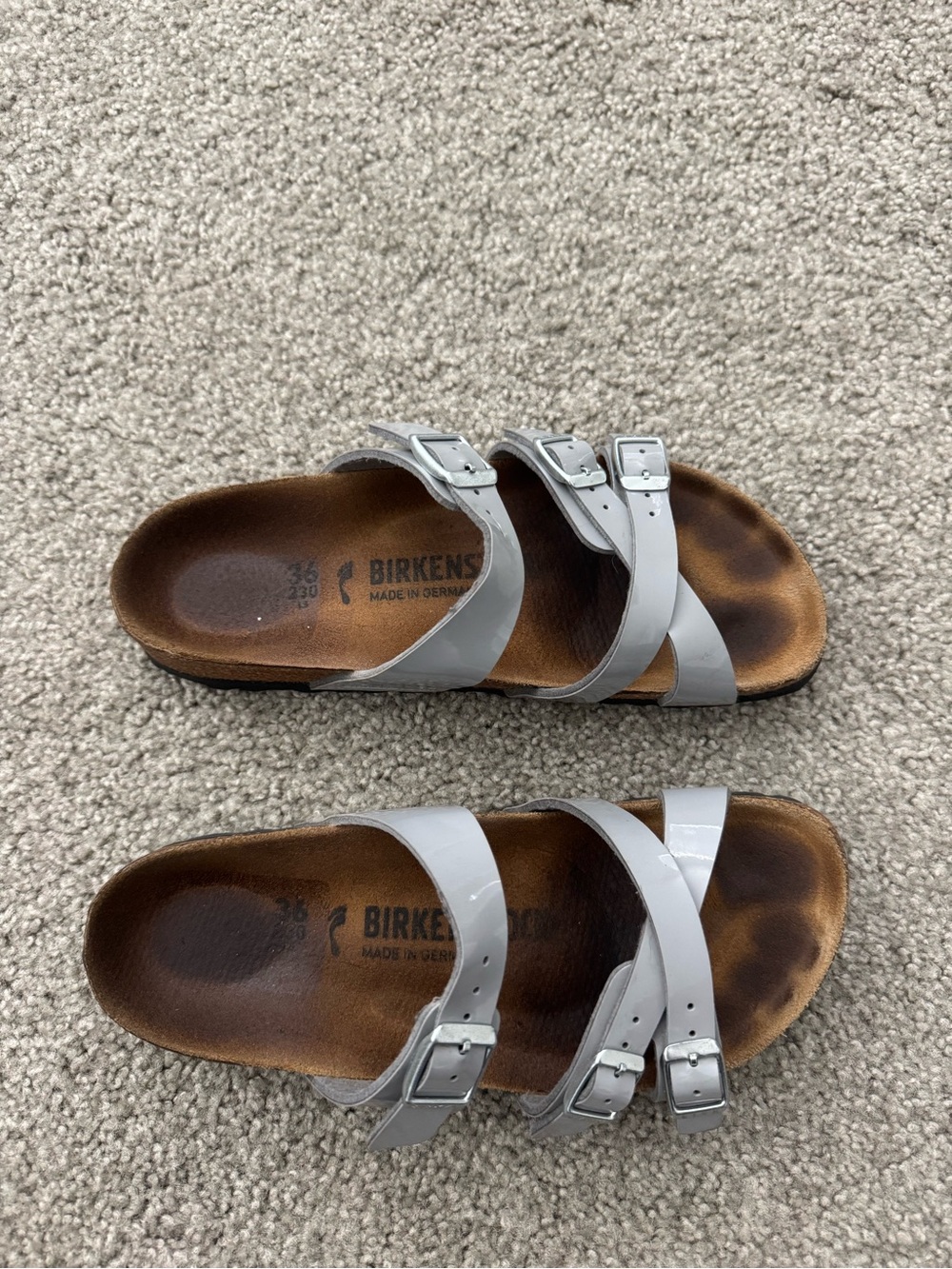 Birkenstock Franca Birka-Flor Patent Alloy EU 36 - Picture 3 of 6